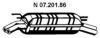  0720186 End Silencer